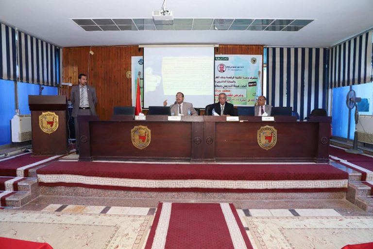 المكتبة الرقمية بجامعة سوهاج تنظم ورشة عمل الجديد في قواعد البيانات العالمية