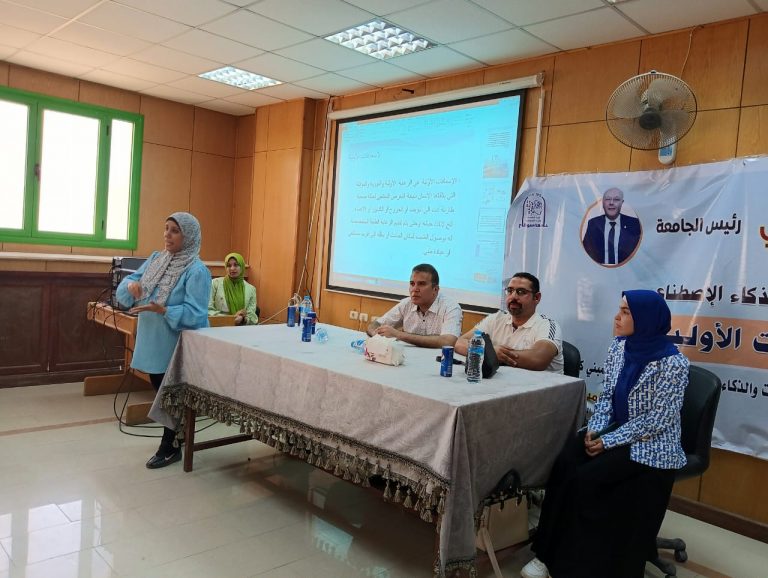 حاسبات سوهاج تعقد ندوه بعنوان الاسعافات الاوليه لطلابها