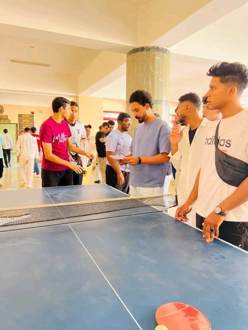 اسماء الفائزين الكلية ف تنس الطاولة