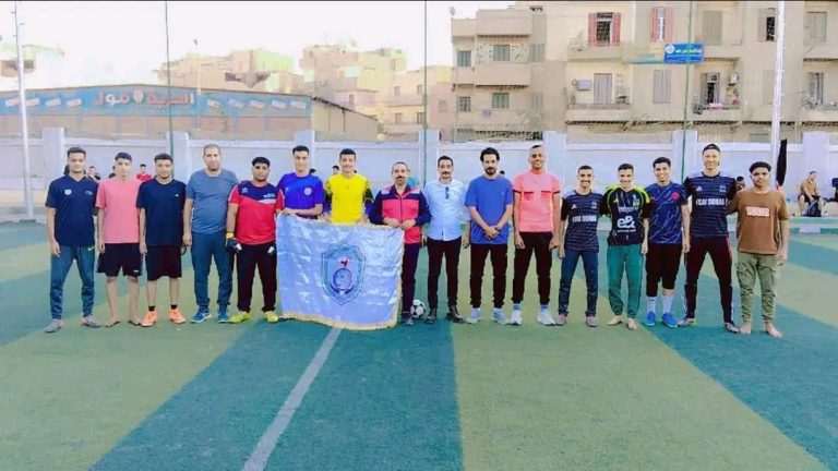 انتهاء فعاليات بطولة الكلية ف خماسي كرة القدم